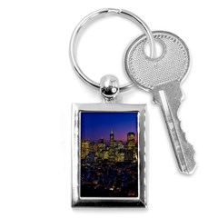 San Francisco California City Urban Key Chains (rectangle)  by Nexatart