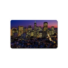 San Francisco California City Urban Magnet (name Card) by Nexatart