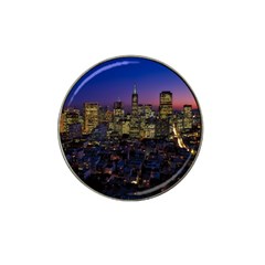 San Francisco California City Urban Hat Clip Ball Marker (10 Pack) by Nexatart