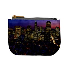 San Francisco California City Urban Mini Coin Purses by Nexatart