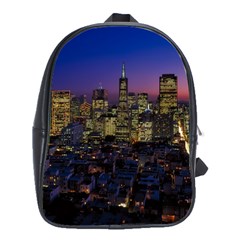 San Francisco California City Urban School Bag (large) by Nexatart