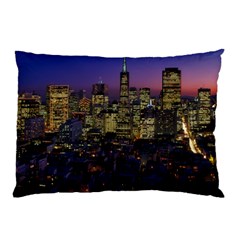 San Francisco California City Urban Pillow Case (two Sides) by Nexatart