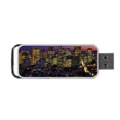 San Francisco California City Urban Portable Usb Flash (one Side) by Nexatart