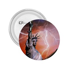 Statue Of Liberty New York 2 25  Buttons by Nexatart