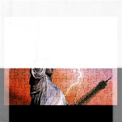 Statue Of Liberty New York Rectangular Jigsaw Puzzl by Nexatart