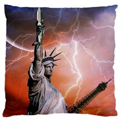 Statue Of Liberty New York Standard Flano Cushion Case (one Side) by Nexatart