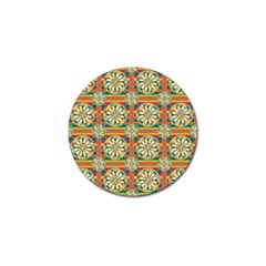 Eye Catching Pattern Golf Ball Marker by linceazul