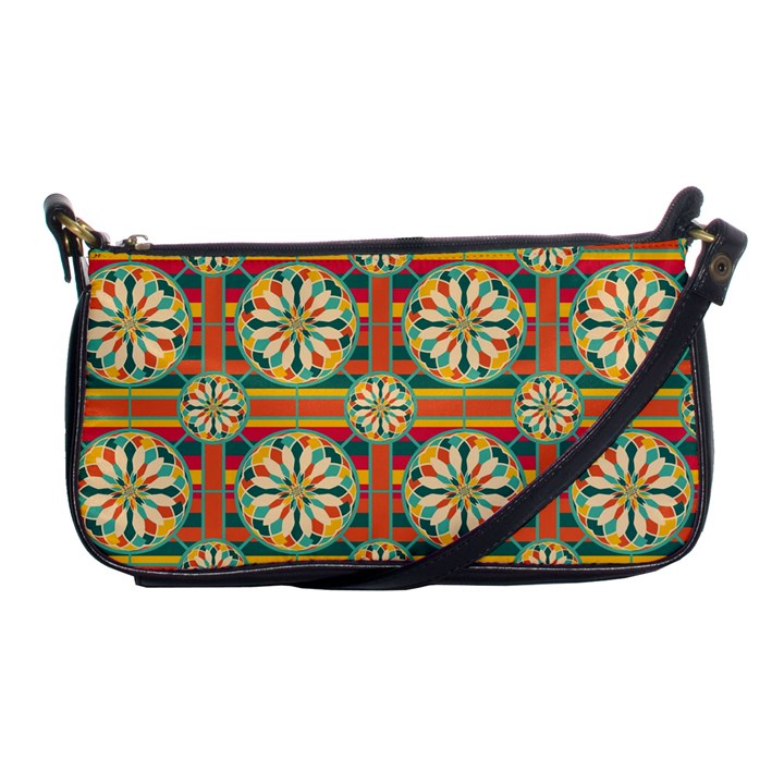 Eye Catching Pattern Shoulder Clutch Bags