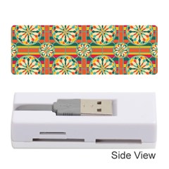 Eye Catching Pattern Memory Card Reader (stick)  by linceazul