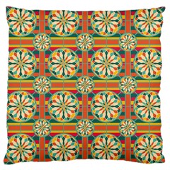 Eye Catching Pattern Large Cushion Case (one Side) by linceazul