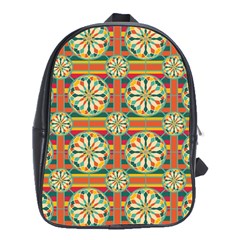 Eye Catching Pattern School Bag (xl) by linceazul