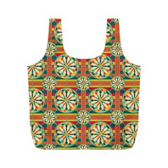 Eye Catching Pattern Full Print Recycle Bags (m)  by linceazul