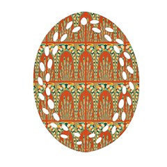 Arcs Pattern Ornament (oval Filigree) by linceazul