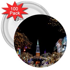 Church Decoration Night 3  Buttons (100 Pack)  by Nexatart