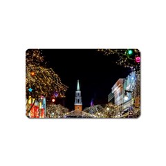 Church Decoration Night Magnet (name Card) by Nexatart