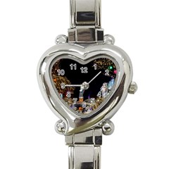 Church Decoration Night Heart Italian Charm Watch by Nexatart