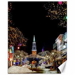 Church Decoration Night Canvas 16  X 20   by Nexatart