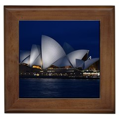 Landmark Sydney Opera House Framed Tiles by Nexatart