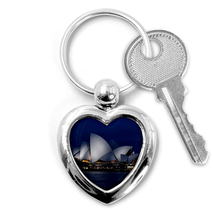 Landmark Sydney Opera House Key Chains (Heart) 