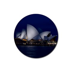 Landmark Sydney Opera House Rubber Coaster (round)  by Nexatart