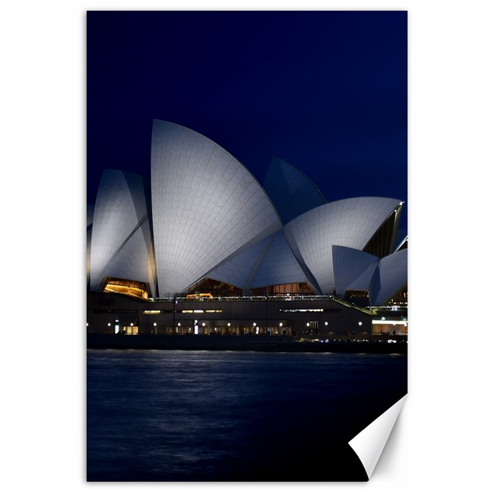 Landmark Sydney Opera House Canvas 12  x 18  