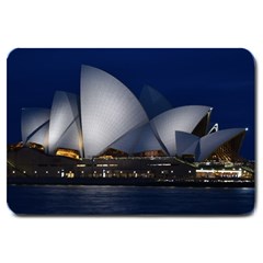 Landmark Sydney Opera House Large Doormat  by Nexatart