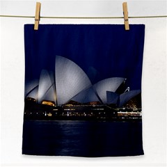 Landmark Sydney Opera House Face Towel by Nexatart