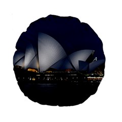 Landmark Sydney Opera House Standard 15  Premium Round Cushions by Nexatart