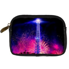 Paris France Eiffel Tower Landmark Digital Camera Cases by Nexatart