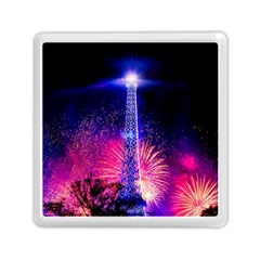 Paris France Eiffel Tower Landmark Memory Card Reader (square)  by Nexatart