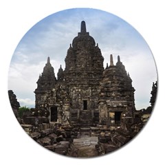 Prambanan Temple Indonesia Jogjakarta Magnet 5  (Round)