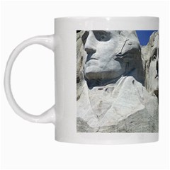 Mount Rushmore Monument Landmark White Mugs by Nexatart