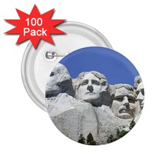 Mount Rushmore Monument Landmark 2 25  Buttons (100 Pack)  by Nexatart