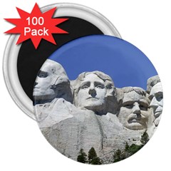 Mount Rushmore Monument Landmark 3  Magnets (100 Pack) by Nexatart