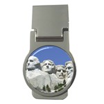 Mount Rushmore Monument Landmark Money Clips (Round)  Front