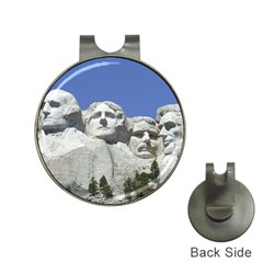 Mount Rushmore Monument Landmark Hat Clips With Golf Markers by Nexatart