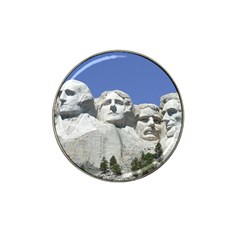 Mount Rushmore Monument Landmark Hat Clip Ball Marker by Nexatart