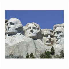 Mount Rushmore Monument Landmark Small Glasses Cloth by Nexatart