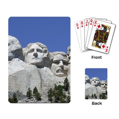 Mount Rushmore Monument Landmark Playing Card by Nexatart