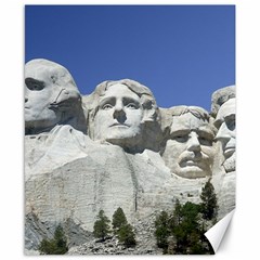 Mount Rushmore Monument Landmark Canvas 8  X 10  by Nexatart