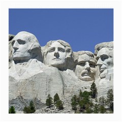 Mount Rushmore Monument Landmark Medium Glasses Cloth (2-side) by Nexatart