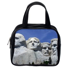 Mount Rushmore Monument Landmark Classic Handbags (one Side) by Nexatart