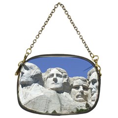 Mount Rushmore Monument Landmark Chain Purses (two Sides)  by Nexatart