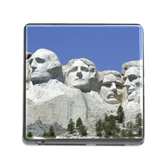 Mount Rushmore Monument Landmark Memory Card Reader (square) by Nexatart