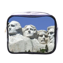 Mount Rushmore Monument Landmark Mini Toiletries Bags by Nexatart