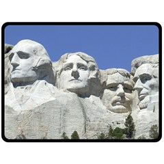 Mount Rushmore Monument Landmark Fleece Blanket (large)  by Nexatart