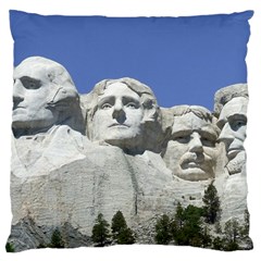 Mount Rushmore Monument Landmark Large Cushion Case (one Side) by Nexatart