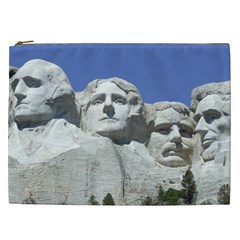 Mount Rushmore Monument Landmark Cosmetic Bag (xxl)  by Nexatart