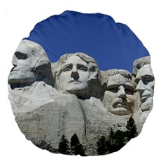 Mount Rushmore Monument Landmark Large 18  Premium Round Cushions by Nexatart