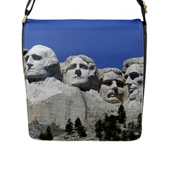 Mount Rushmore Monument Landmark Flap Messenger Bag (l)  by Nexatart